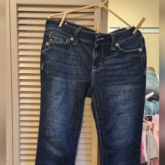 Miss Me Denim - Miss Me Dark Indigo Straight Leg Jeans I Have 2 Pr $80 For Each Pr Brand New